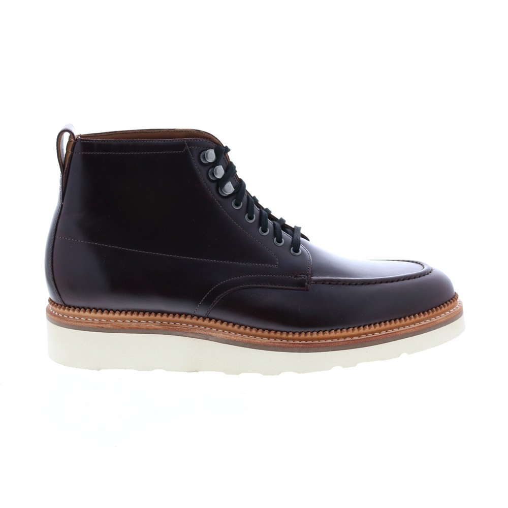 Bostonian Berkshire Peak Leather 26146637 Mens Burgundy Casual Dress Boots 8.5