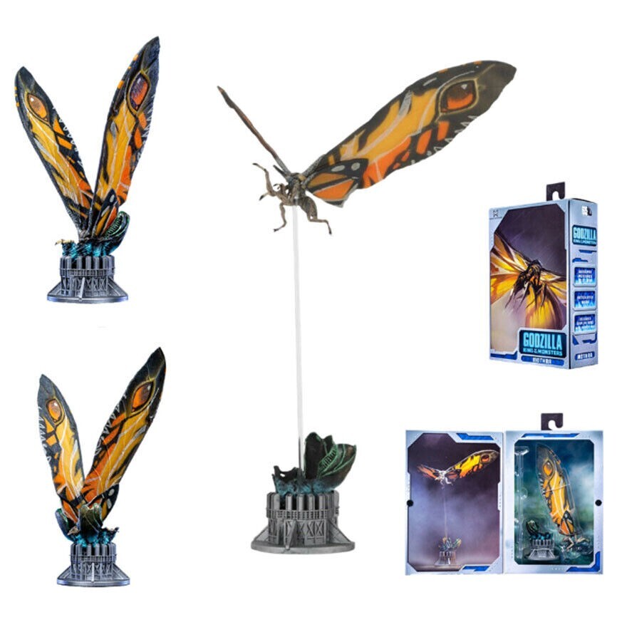 NECA Mothra Godzilla King Of The Monsters Model Action Figures Toys Gift