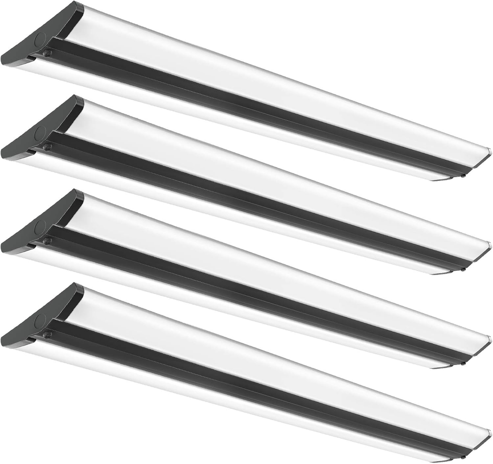 4FT LED Wraparound Light Fixture Ceiling Mount, Ultra Slim 50W LED Garage Light