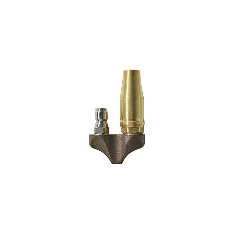 Reverse Turbine Nozzle 3/8 Inch Pressure Washer Nozzle for F6M3 Cleaning