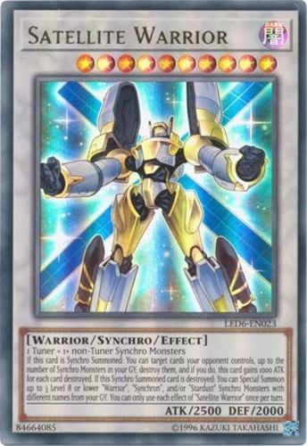 Satellite Warrior LED6-EN023 Ultra Rare Unlimited Near Mint MTG Card