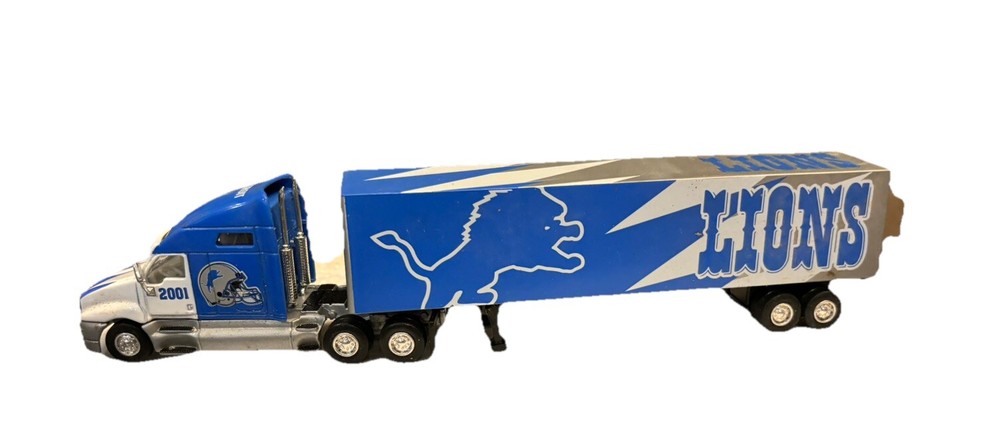 Fleer Collectibles NFL 2001 Detroit Lions NFC  Semi Truck