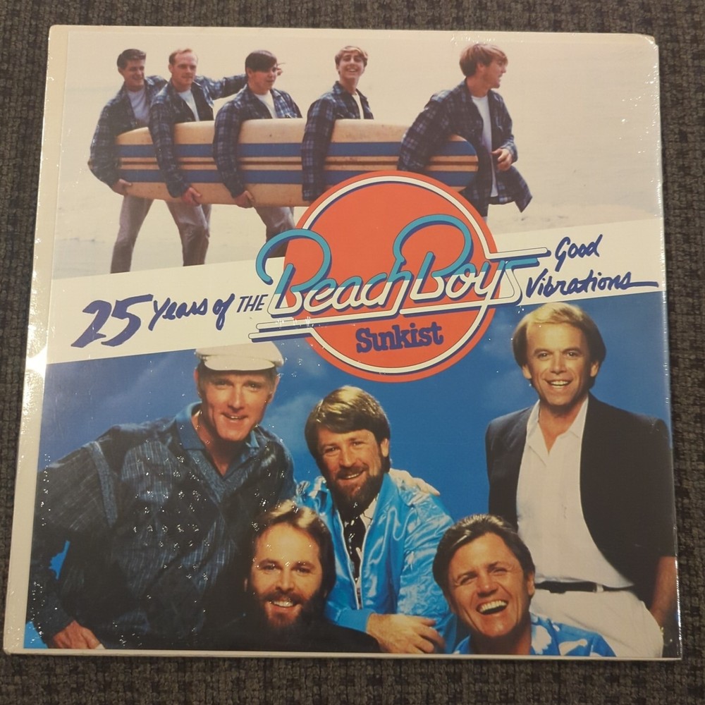 The Beach Boys SUNKIST 25 Years Good Vibrations LP Vinyl New Sealed CA-image