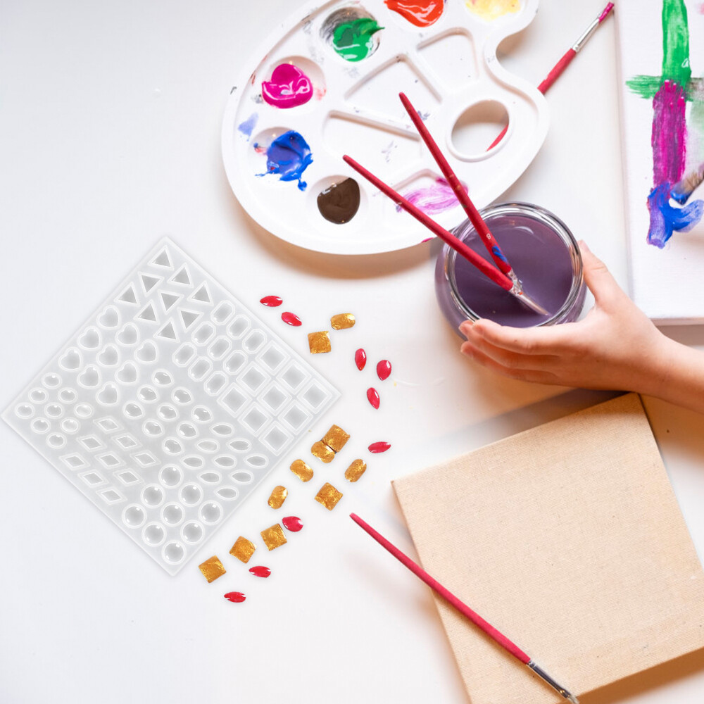 Teardrop silicone molds for DIY jewelry and resin crafting