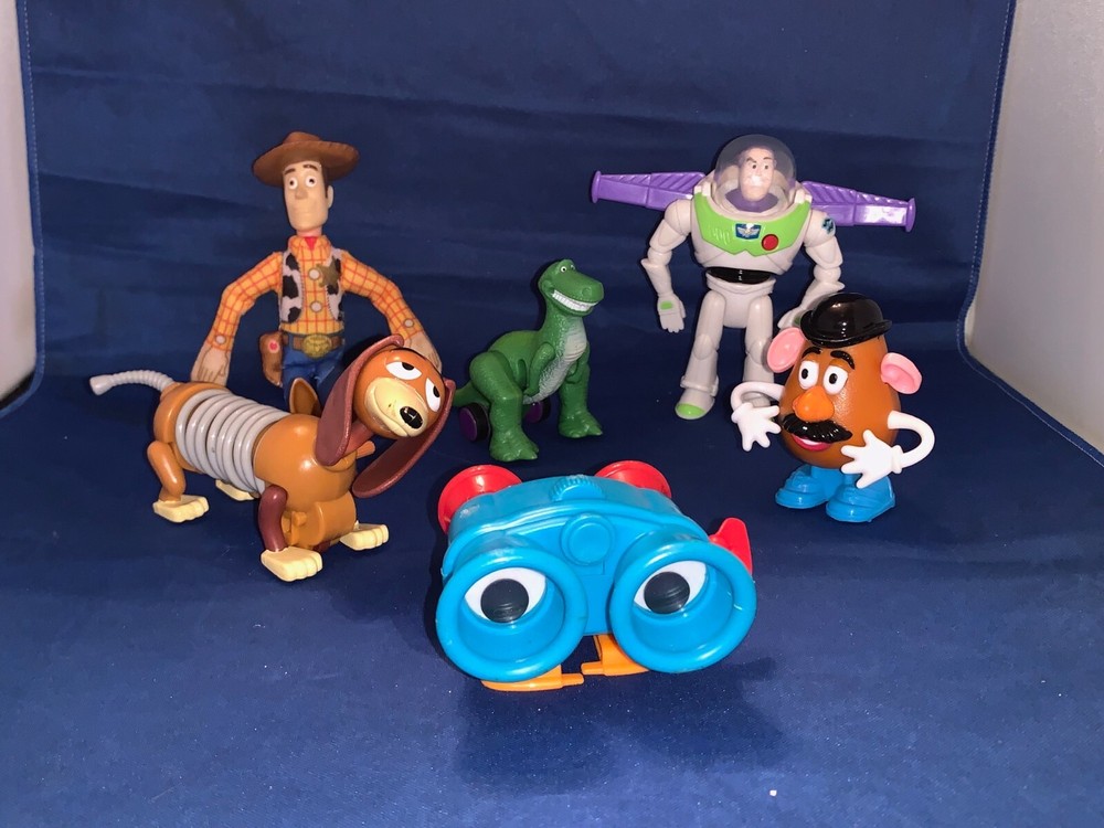 Burger King Kids Meal Toy Story 1995 Collectible Toy Set of 6
