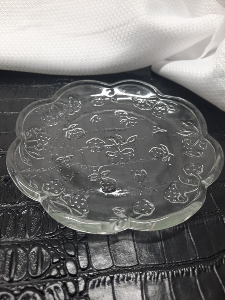 Anchor Hocking Savannah Plate 6” Clear Bread & Butter Dessert Dish