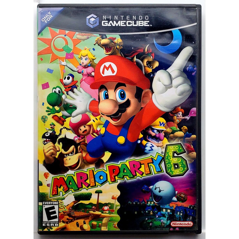 Mario Party 6 - Nintendo Gamecube Tested Authentic 180 Day Guarantee
