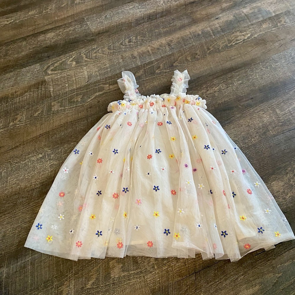 Audrey Camille Tule Toddler Dress 4T