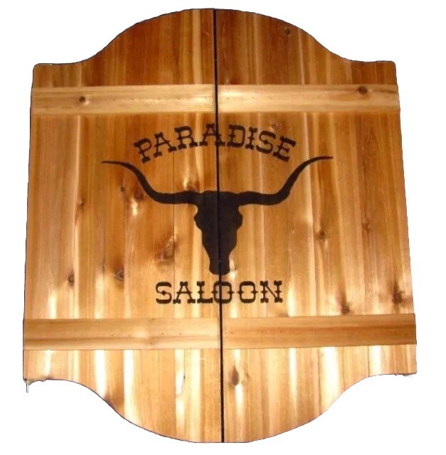 Swinging Doors w/ Your Name Western Decor cafe saloon bar pub man cave