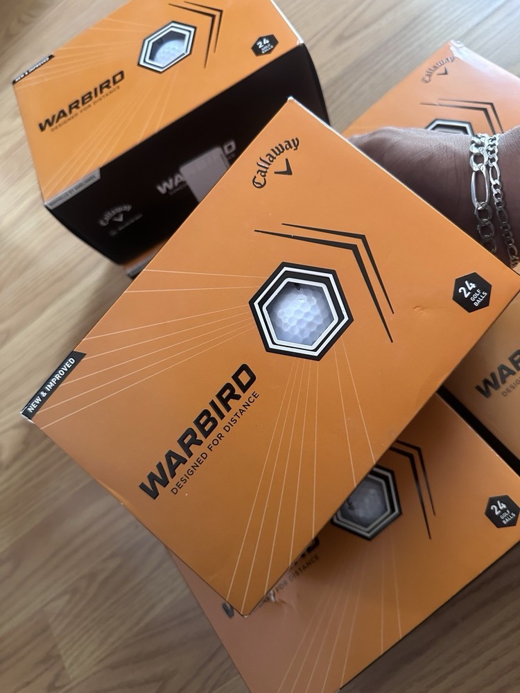 Callaway Warbird Golf Balls 2023 White 24-Pack