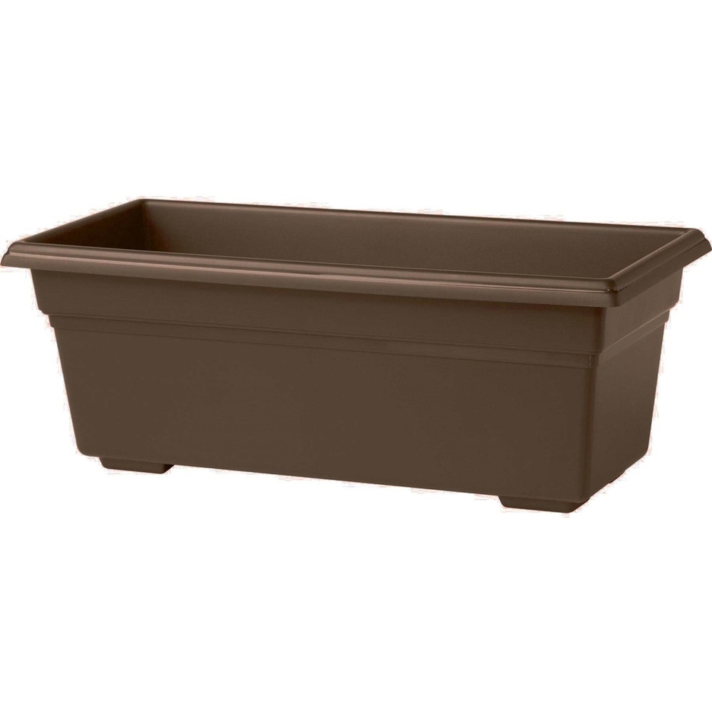 Novelty Resin Countryside Patio Planter, Brown, 27