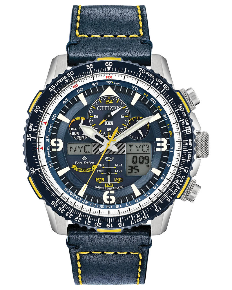 Citizen Blue Angels Men's Watch  Skyhawk Eco-Drive A-T JY8078-01L WARRANTY
