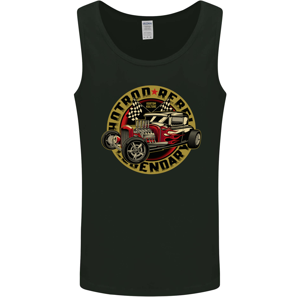 Hot Rod Rebel Legendary Mens Vest Tank Top