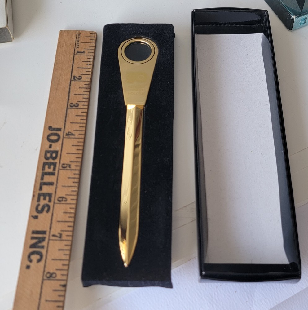 Philadelphia Flyers Gold Plated Letter Opener