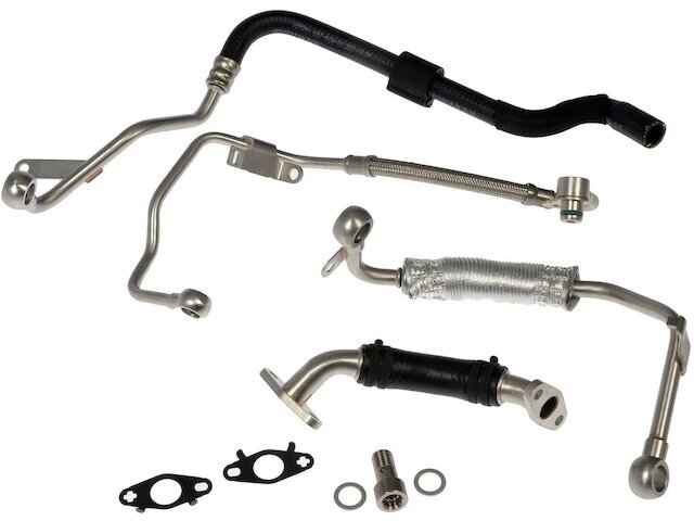 Turbocharger Coolant and Oil Supply / Return Line Kit fits Jetta 54SJVG