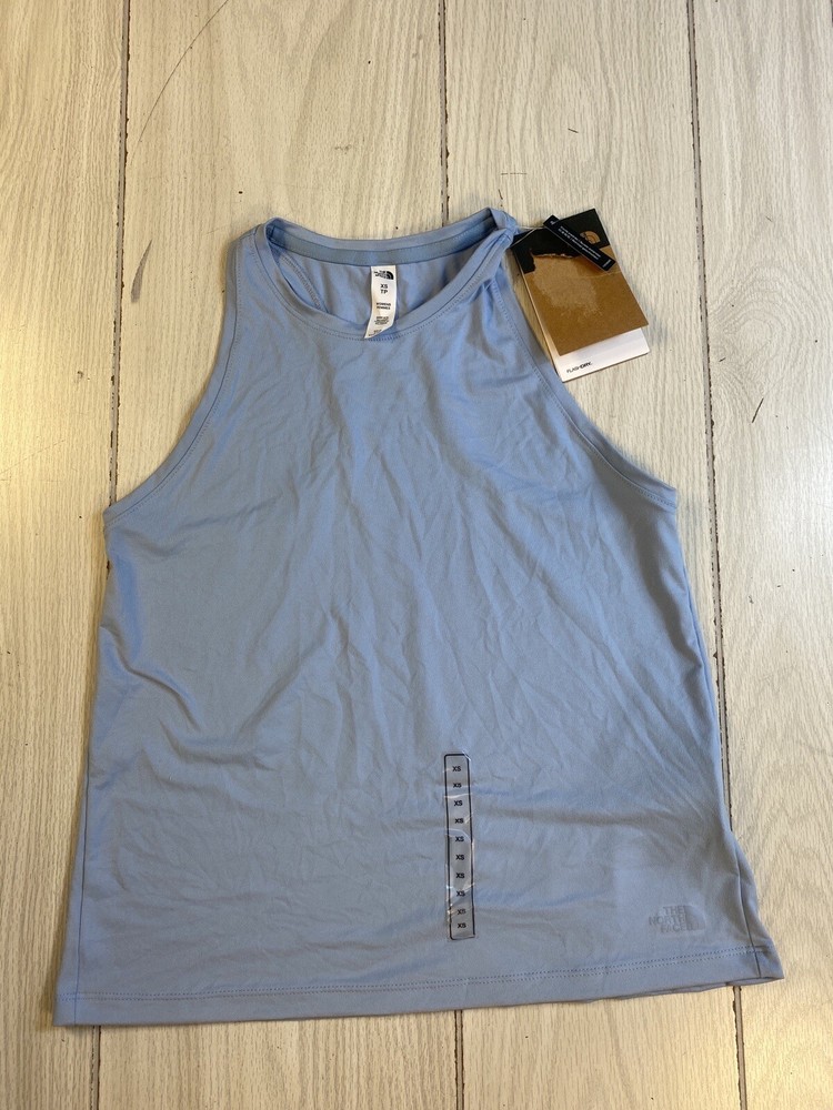 The North Face Dune Sky Blue XS Standard Fit Tank Top NWT