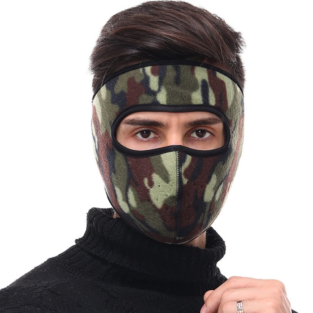 Winter Fleece Mask Warm Mask,Cycling Full Cover Face Mask Cold Weather Cyclin...