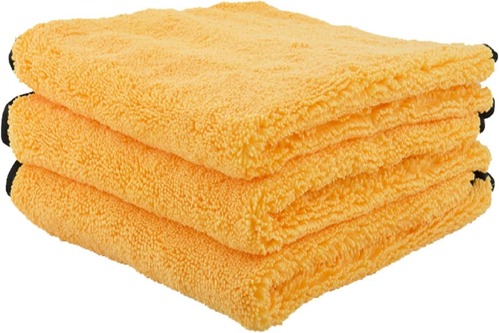 MIC 506 03 Premium Gold Microfiber Towels 16x16 Professional Grade
