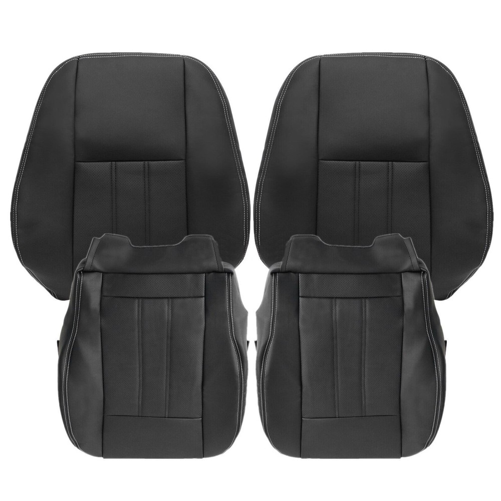 4* Driver Passenger Bottom&Top Seat Cover For Chrysler Town &Country 11-16 Parts
