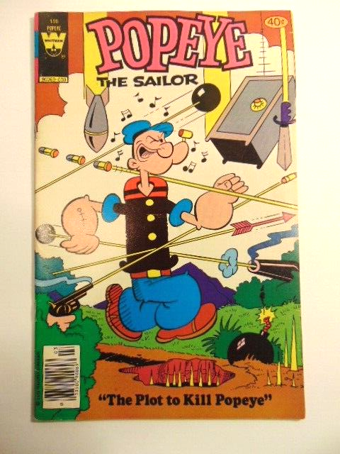 Popeye the Sailor 40 cent comic book, #156, March 1980; Western Publishing Co.