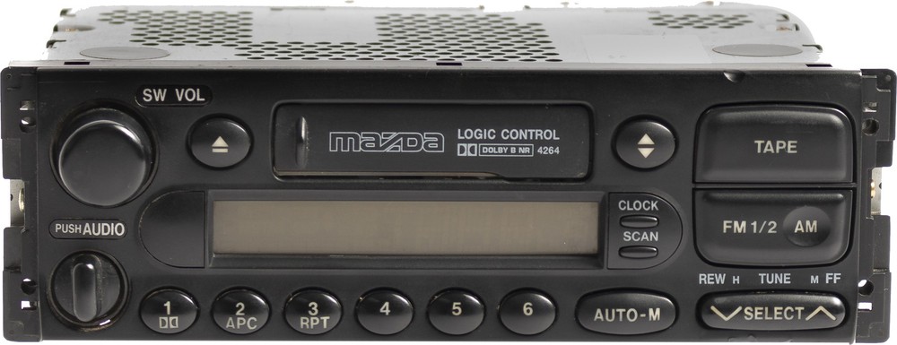 1996-1998 Mazda MX-3 Protege OEM AM FM Cassette Radio EB20-66-9C0