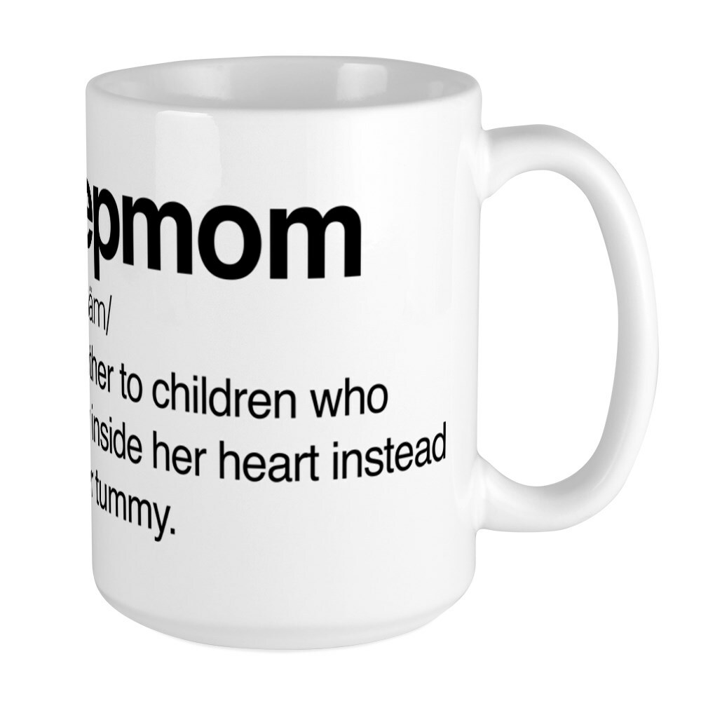 CafePress Stepmom Coffee Mug, Large 15 oz. White Coffee Cup (24049760)