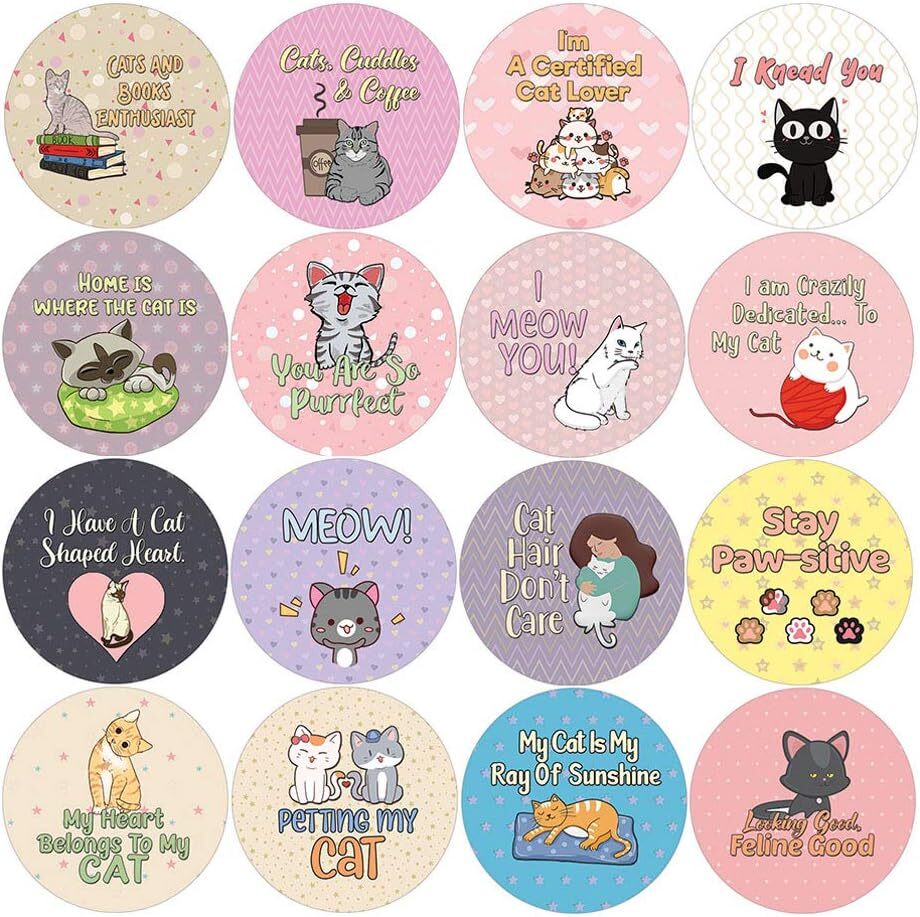 Cat Lovers Stickers (5-Sheet)