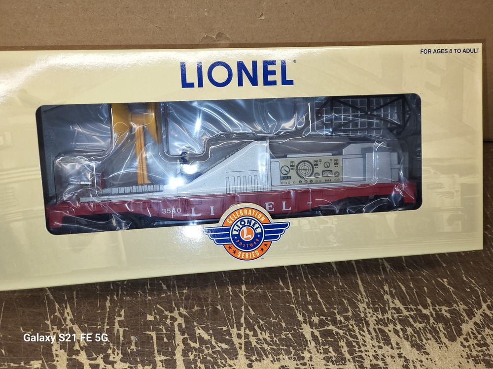 New Lionel Celebration #3540 Radar Car O Gauge 6-29848