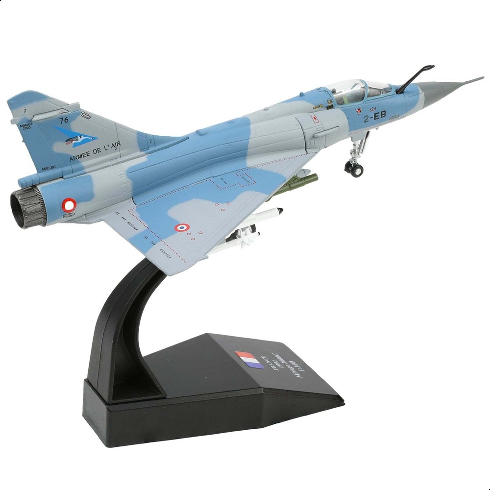 1/100 Mirage 2000C-5F 2-EB French Air Force Fighter Aircraft  2-EB Model Diecast