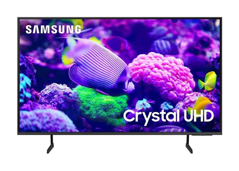 Samsung 55 Inch Crystal DU7200 4K UHD Smart TV with Titan Gray Design