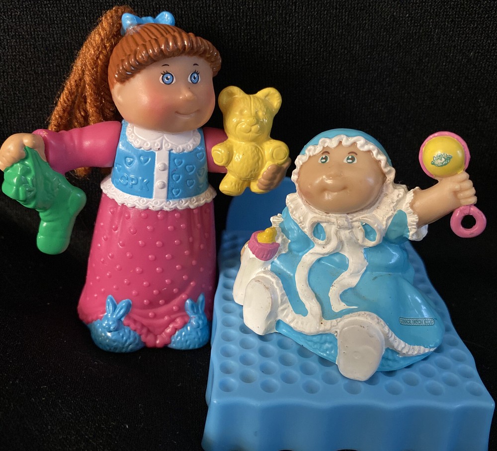 Vintage 1980s 90s Cabbage Patch Babies Bedtime Dolls