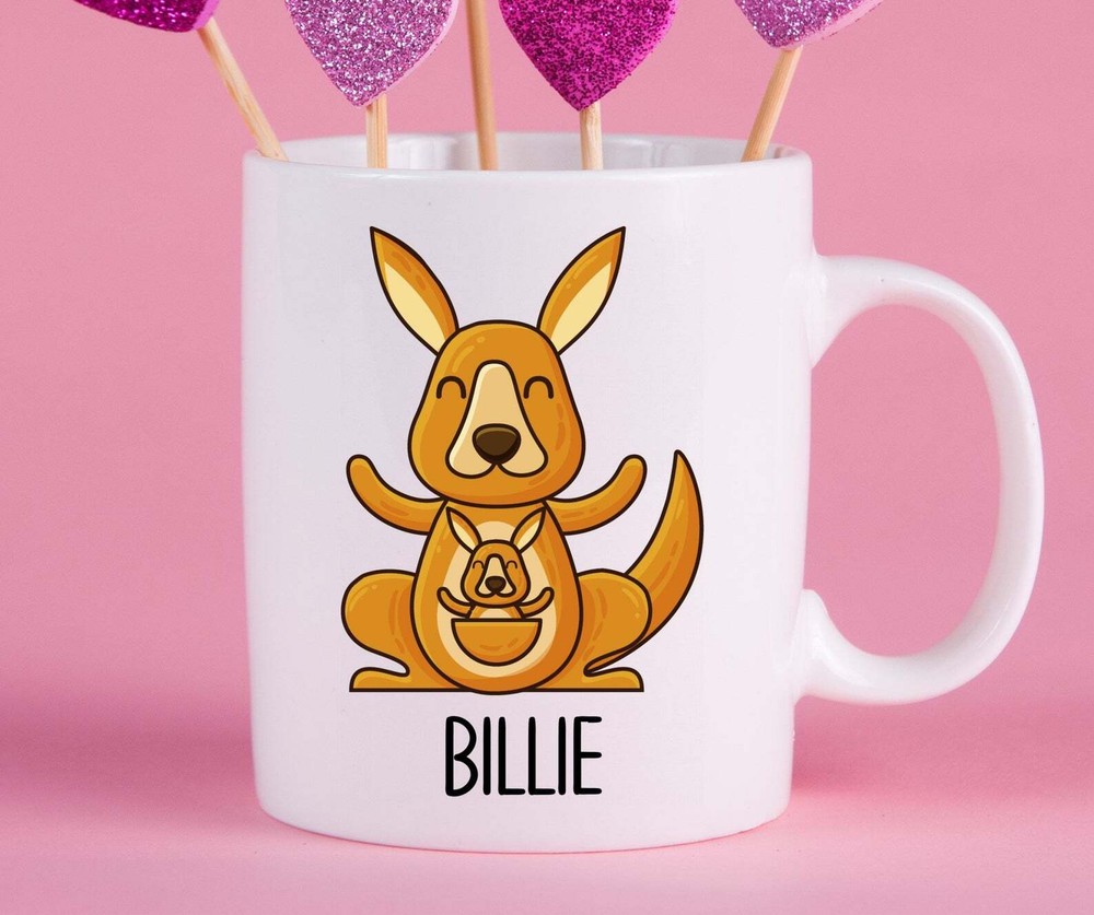 Personalized Kangaroo Mug Kangaroo Gift Ideas Kangaroo Cup Gifts For Kangaroo
