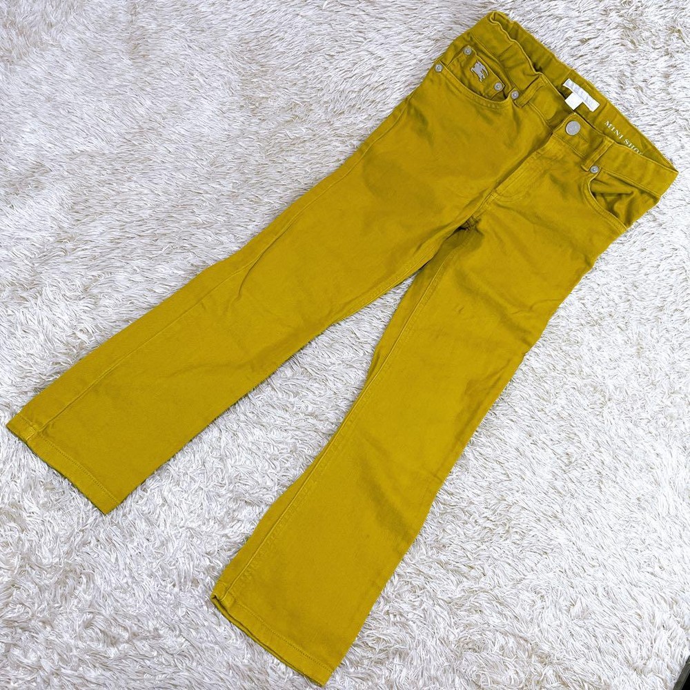 Burberry Yellow Jeans Pants 120/56 Horse Logo