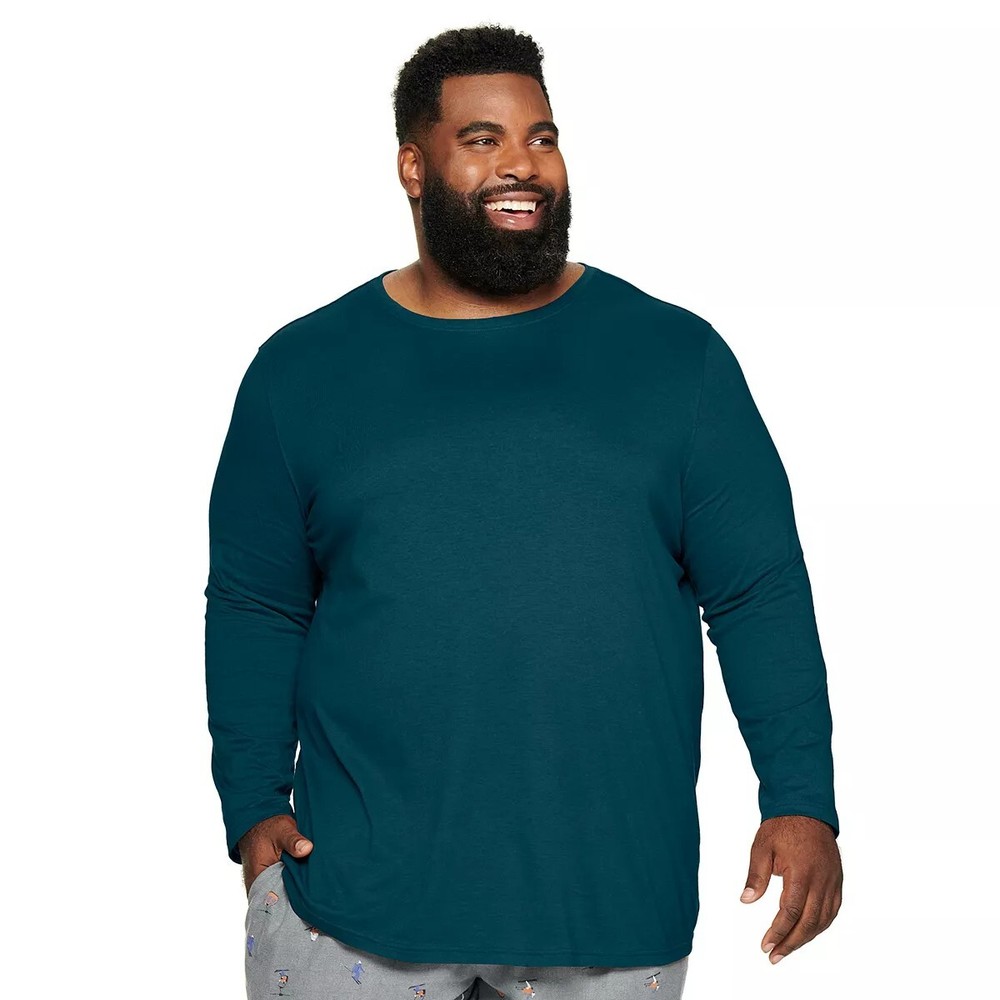 Teal Lounge Relax 3XB Big & Tall Ocean Abyss Sleep Tee Christmas Gift Sonoma New