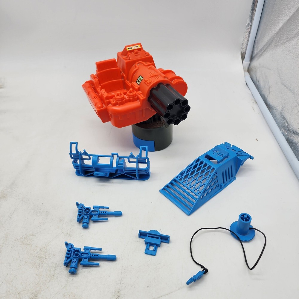 Vintage 1991 GI Joe Battle Wagon Parts Lot with Motorized Launcher Free Shipping