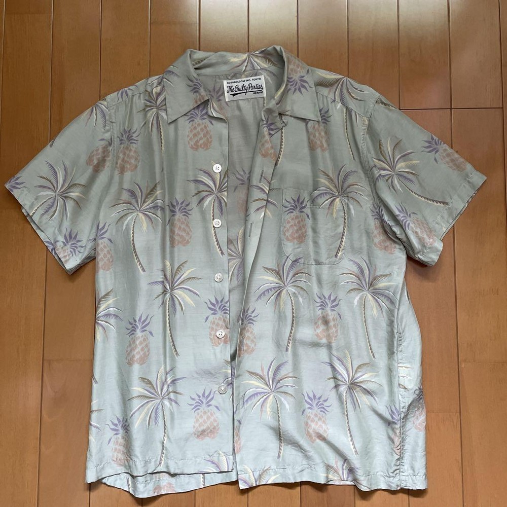 WACKO MARIA Aloha Shirt in Size S for Men - Stylish & Comfortable