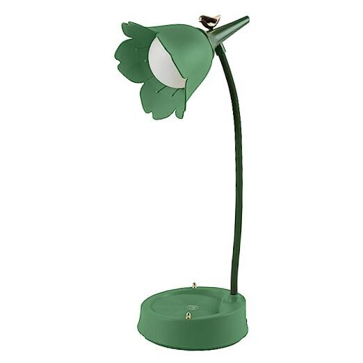 LED Desk Lamp Cordless Table Light, Dimmable LED Kid Desk Lamp with 3 Colour
