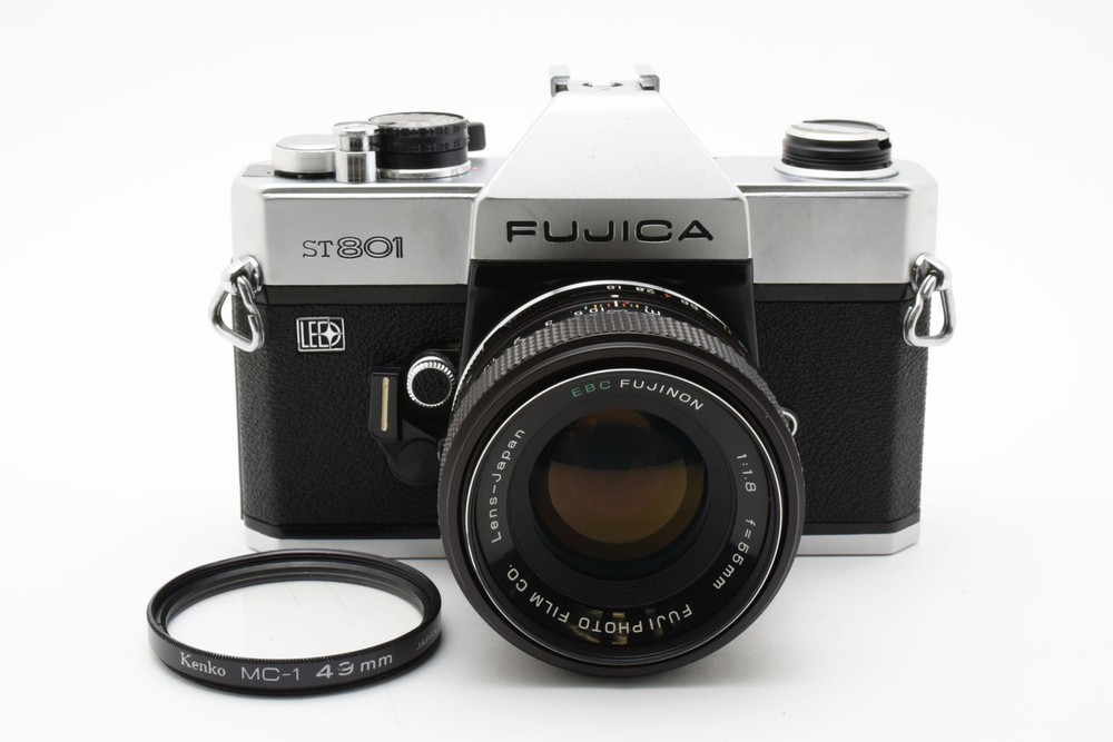 Exc. FUJICA ST801 35mm Film Camera with EBC FUJINON 55mm f/1.8 Lens 2470430