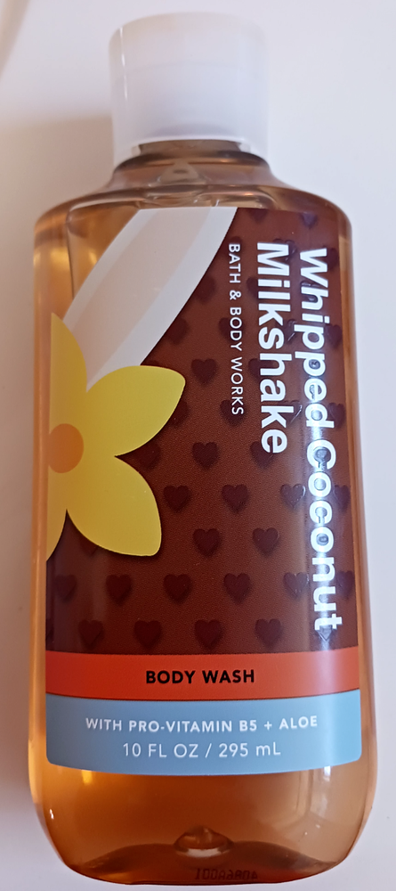 NEW ! BATH & BODY WORKS WHIPPED COCONUT MILKSHAKE SHOWER GEL BODY WASH