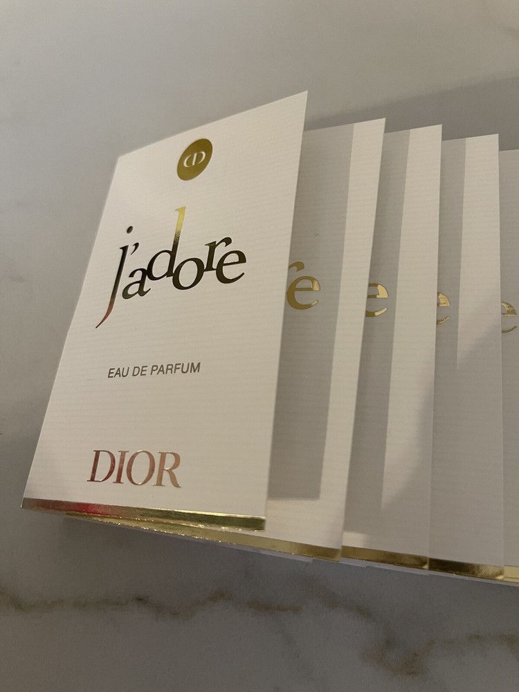 DIOR J'adore Eau de Parfum Sample Set for Women - 10 New Fragrance Vials