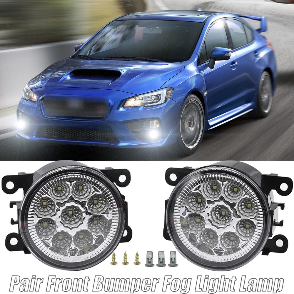 For 15-20 Subaru WRX 84912AJ310 Aftermarket Replacement Fog Lights Assembly LED