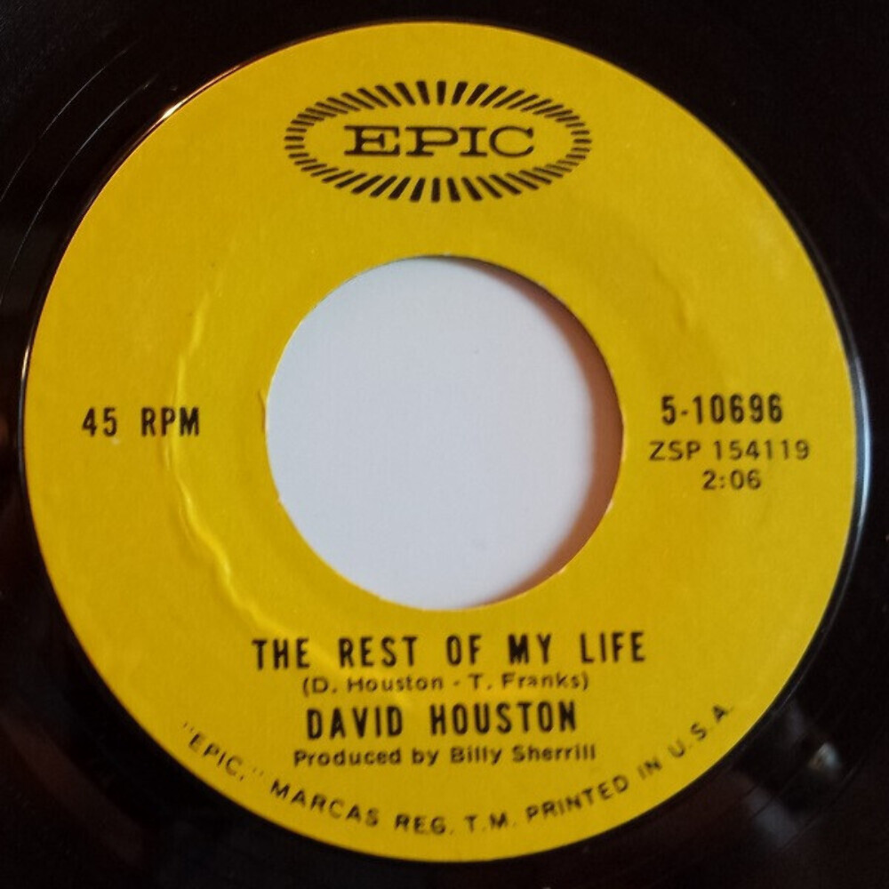 David Houston - The Rest Of My Life / A Woman Always Knows (7