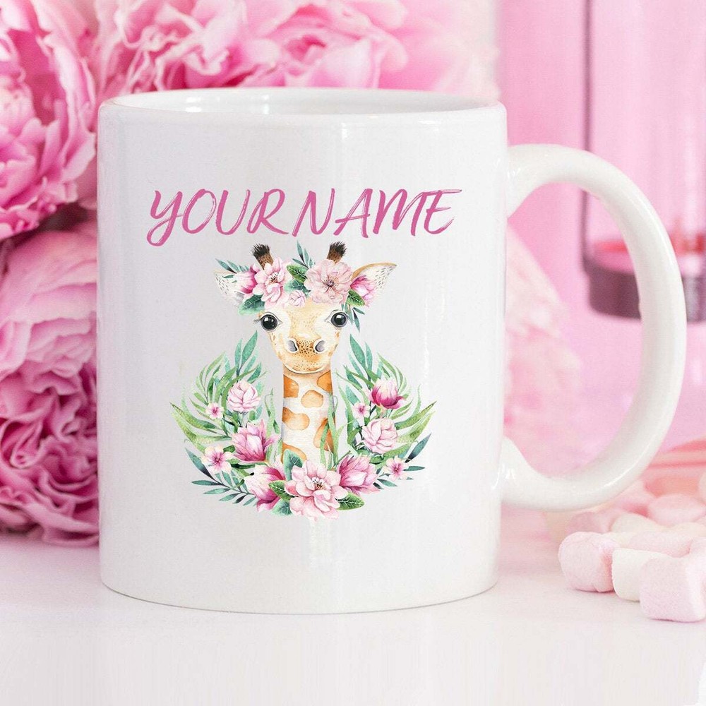 Giraffe Gift For Women Giraffe Mug For Gift Giraffe Coffee Mug For Friend