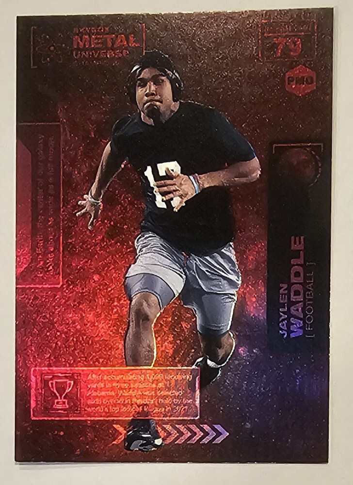 2021 Skybox Precious Metal Gems #79 JAYLEN WADDLE (Rc) SP #49/150 MIA MINT