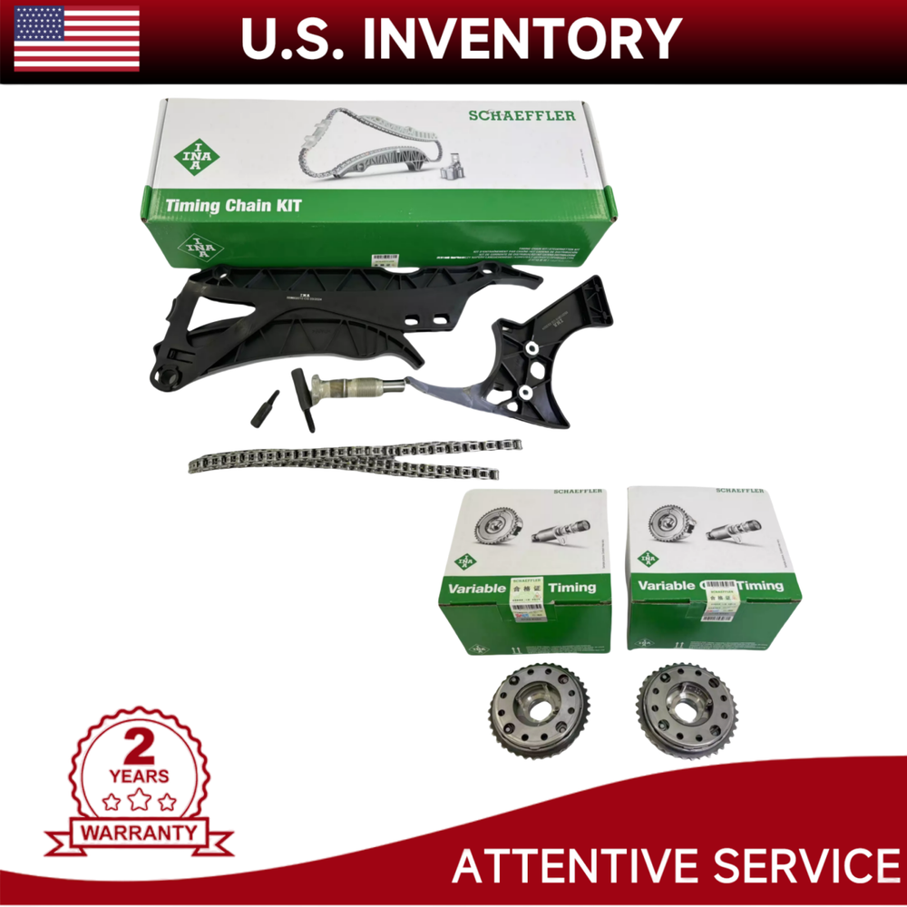 OEM INA Timing Chain Oil Guide Kit For 228i 320i 328i 428 528 X3 X4 X5 N26 N20