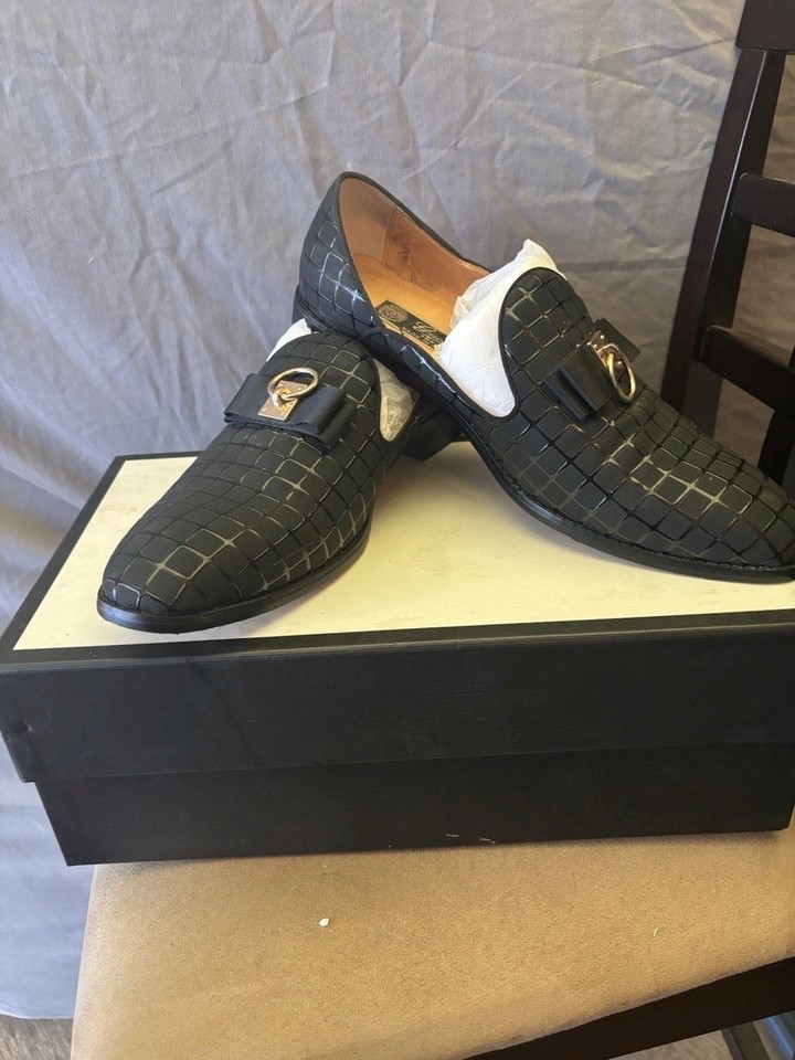 Gucci loafer with design, & Billionaire loafers