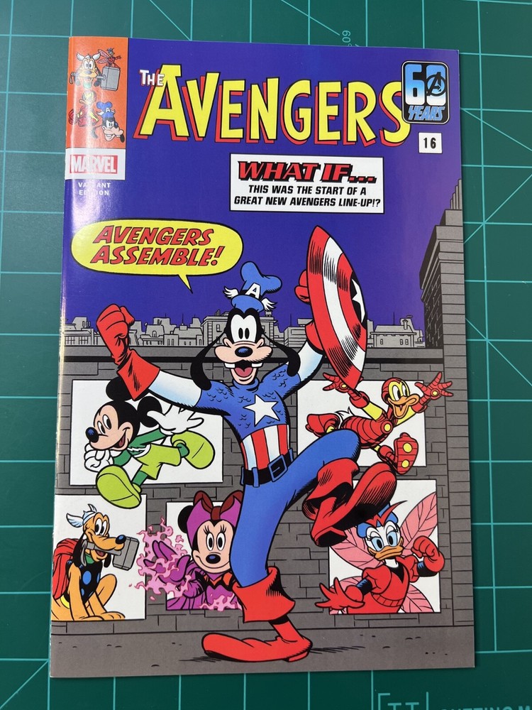 Amazing Spider-Man #45 Disney100 What If Variant 2024 Shay Marken 1st App