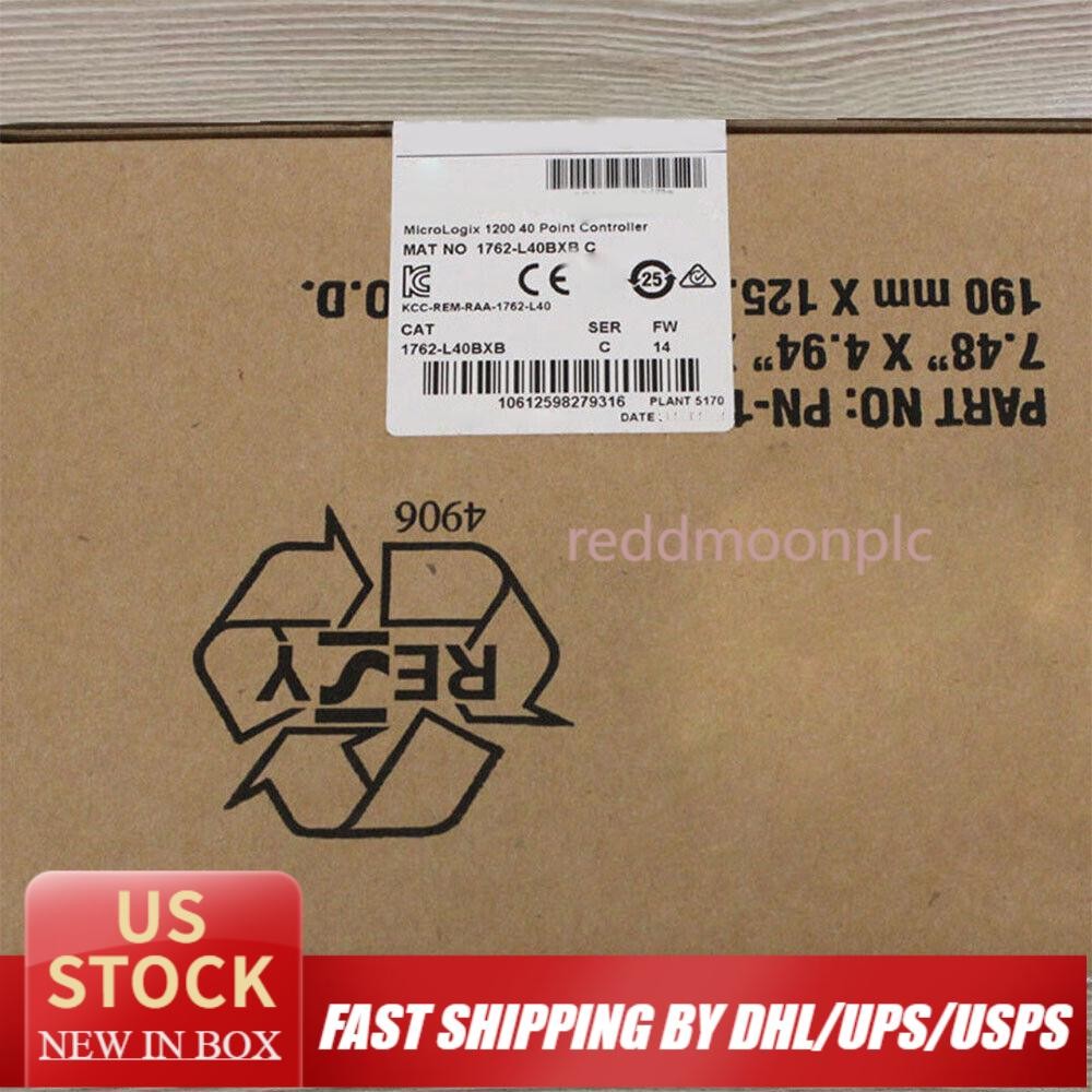 New In Box Controller Module For 1762-L40BXB US Stock