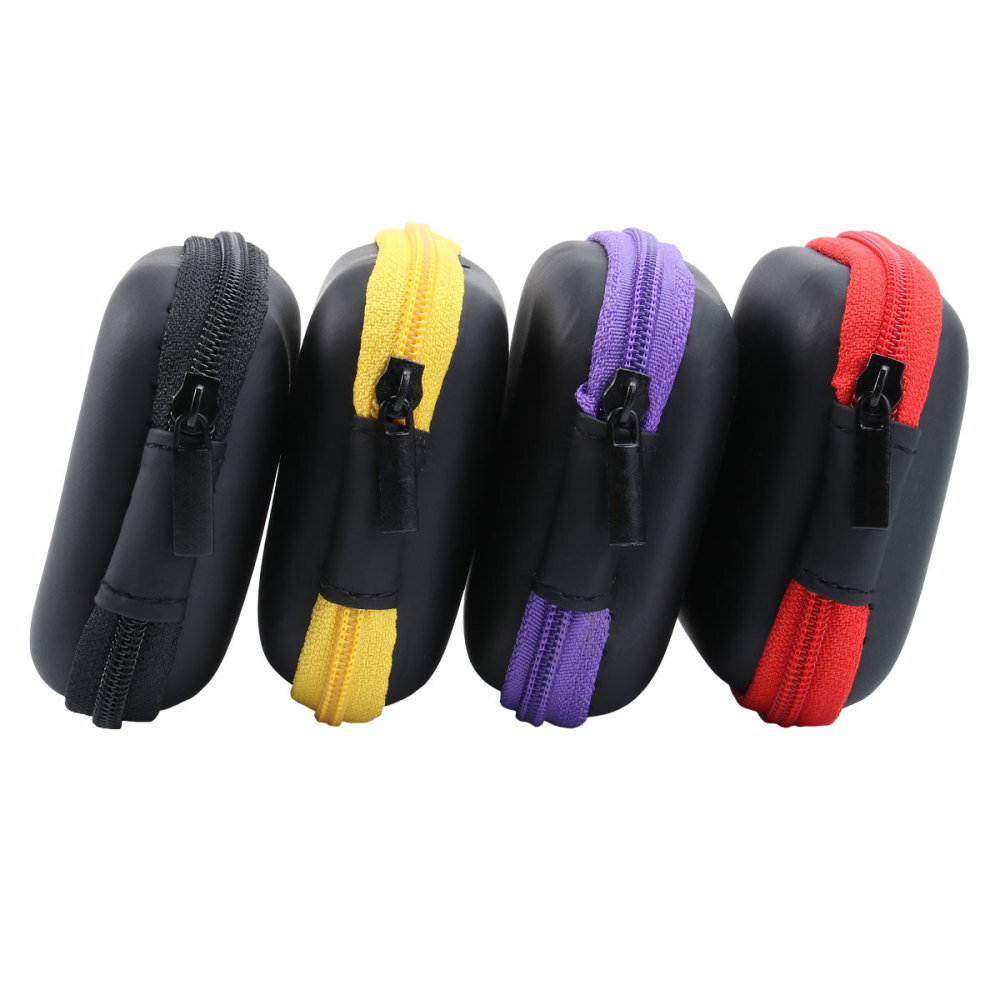 4pcs Earphones Bag Charging Cable Storage Case Charging Cable Pouch
