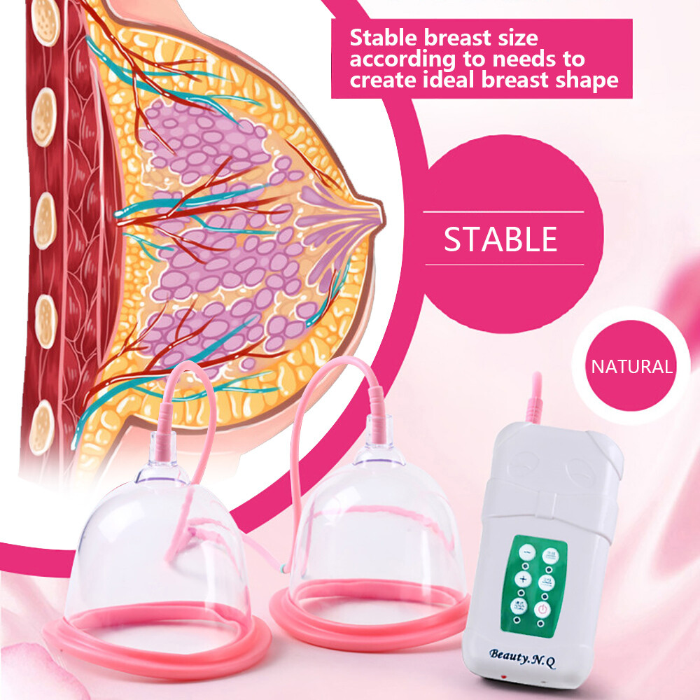 Electric A/B Cup Vacuum Breast Enlargement Pump for Women